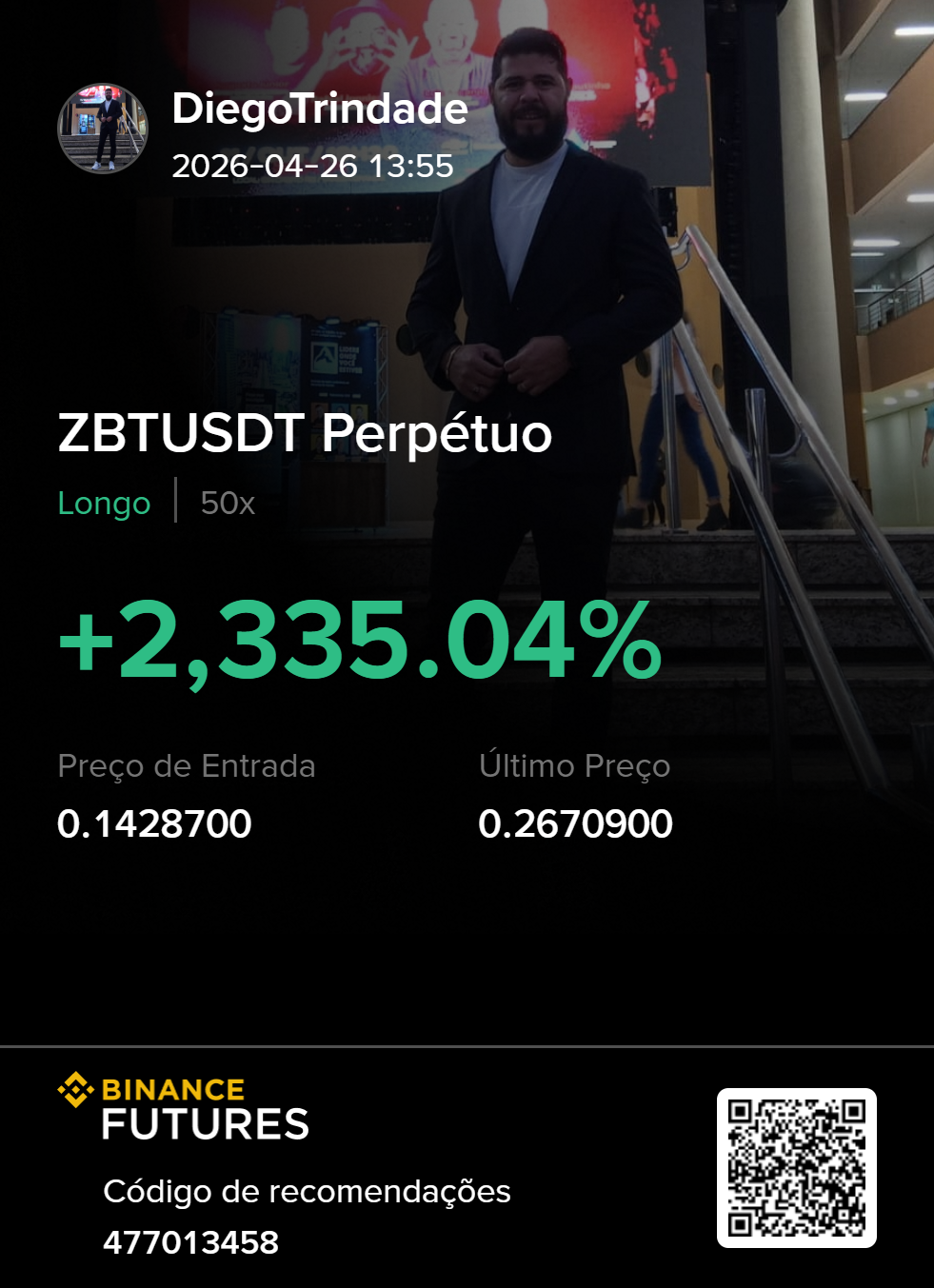 Resultado Binance